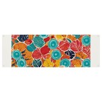 floral and leaves pattern Banner and Sign 12  x 4  Front