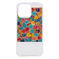 Floral And Leaves Pattern Iphone 14 Pro Max Tpu Uv Print Case by BellaVistaTshirt02