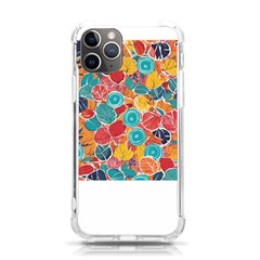 Floral And Leaves Pattern Iphone 11 Pro 5 8 Inch Tpu Uv Print Case by BellaVistaTshirt02