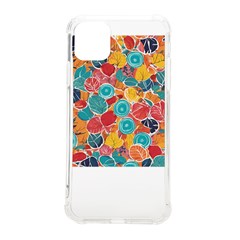 Floral And Leaves Pattern Iphone 11 Pro Max 6 5 Inch Tpu Uv Print Case by BellaVistaTshirt02