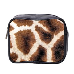 Giraffe Skin Texture Mini Toiletries Bag (two Sides) by kyorashop23