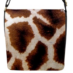 Giraffe Skin Texture Flap Closure Messenger Bag (s) by kyorashop23