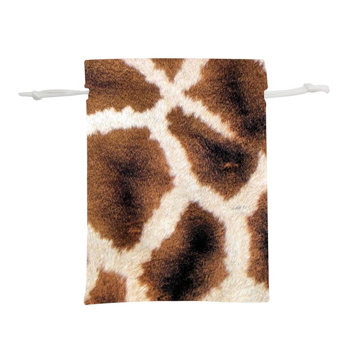 Giraffe Skin Texture Lightweight Drawstring Pouch (S)