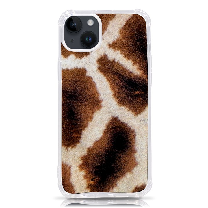 Giraffe Skin Texture iPhone 14 Plus TPU UV Print Case