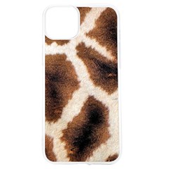 Giraffe Skin Texture Iphone 15 Tpu Uv Print Case by kyorashop23