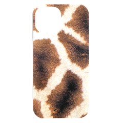 Giraffe Skin Texture Iphone 15 Plus Black Uv Print Pc Hardshell Case by kyorashop23