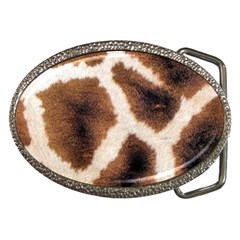 Giraffe Skin Texture Belt Buckles by kyorashop23