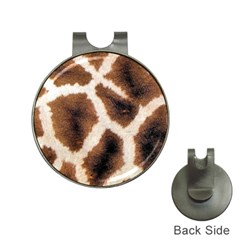 Giraffe Skin Texture Hat Clips With Golf Markers by kyorashop23