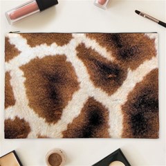 Giraffe Skin Texture Cosmetic Bag (xxl) by kyorashop23