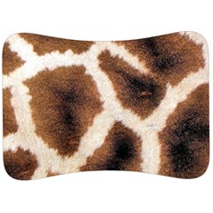 Giraffe Skin Texture Velour Seat Head Rest Cushion by kyorashop23