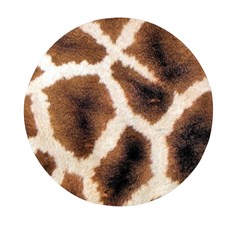 Giraffe Skin Texture Mini Round Pill Box (pack Of 5) by kyorashop23