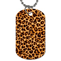 Giraffe Texture, Close-up, Giraffe Skin Texture Dog Tag (two Sides) by kyorashop23