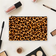 Giraffe Texture, Close-up, Giraffe Skin Texture Cosmetic Bag (medium) by kyorashop23