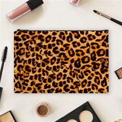 Giraffe Texture, Close-up, Giraffe Skin Texture Cosmetic Bag (large) by kyorashop23