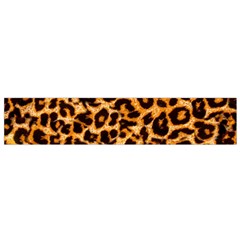 Giraffe Texture, Close-up, Giraffe Skin Texture Small Premium Plush Fleece Scarf