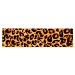 Giraffe Texture, Close-up, Giraffe Skin Texture Oblong Satin Scarf (16  x 60 ) Front