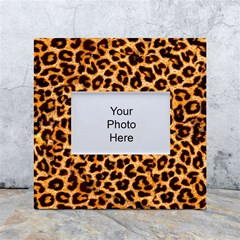 Giraffe Texture, Close-up, Giraffe Skin Texture White Box Photo Frame 4  X 6  by kyorashop23