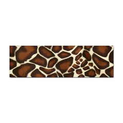 Giraffe Texture, Macro Sticker Bumper (10 Pack) by kyorashop23