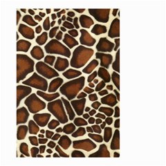 Giraffe Texture, Macro Small Garden Flag (two Sides) by kyorashop23