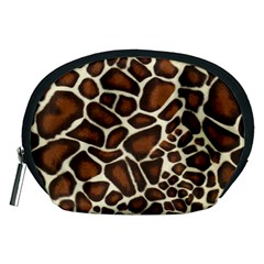 Giraffe Texture, Macro Accessory Pouch (medium) by kyorashop23