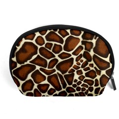 Giraffe Texture, Macro Accessory Pouch (large) by kyorashop23