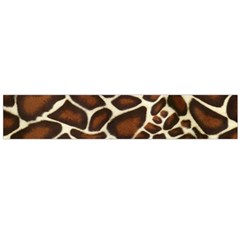 Giraffe Texture, Macro Large Premium Plush Fleece Scarf 