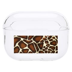 Giraffe Texture, Macro Hard Pc Airpods Pro Case by kyorashop23