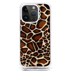 Giraffe Texture, Macro Iphone 14 Pro Tpu Uv Print Case by kyorashop23