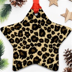 Jaguar Skin Texture, Jaguar Wool Texture, Yellow Ornament (star)