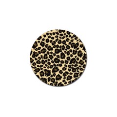 Jaguar Skin Texture, Jaguar Wool Texture, Yellow Golf Ball Marker (10 Pack) by kyorashop23