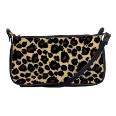 Jaguar Skin Texture, Jaguar Wool Texture, Yellow Shoulder Clutch Bag by kyorashop23