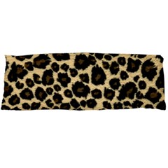 Jaguar Skin Texture, Jaguar Wool Texture, Yellow Body Pillow Case Dakimakura (two Sides) by kyorashop23