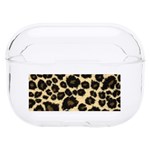 Jaguar Skin Texture, Jaguar Wool Texture, Yellow Hard PC AirPods Pro Case Front