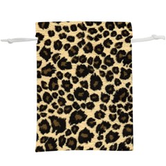 Jaguar Skin Texture, Jaguar Wool Texture, Yellow Lightweight Drawstring Pouch (xl) by kyorashop23