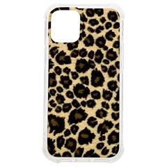 Jaguar Skin Texture, Jaguar Wool Texture, Yellow Iphone 12 Mini Tpu Uv Print Case	 by kyorashop23