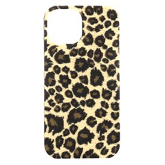 Jaguar Skin Texture, Jaguar Wool Texture, Yellow Iphone 15 Plus Black Uv Print Pc Hardshell Case by kyorashop23