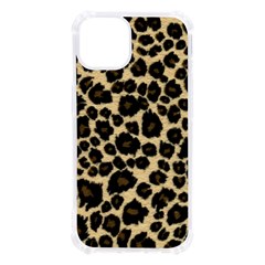 Jaguar Skin Texture, Jaguar Wool Texture, Yellow Iphone 13 Tpu Uv Print Case by kyorashop23