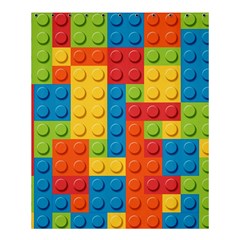 Lego Bricks, Colorful Dots Background Shower Curtain 60  X 72  (medium) 