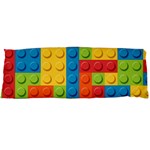 Lego Bricks, Colorful Dots Background Body Pillow Case Dakimakura (Two Sides) Front