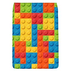 Lego Bricks, Colorful Dots Background Removable Flap Cover (l) by kyorashop23