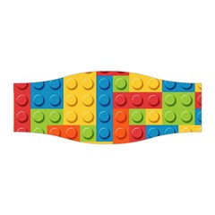 Lego Bricks, Colorful Dots Background Stretchable Headband