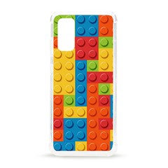 Lego Bricks, Colorful Dots Background Samsung Galaxy S20 6 2 Inch Tpu Uv Case by kyorashop23