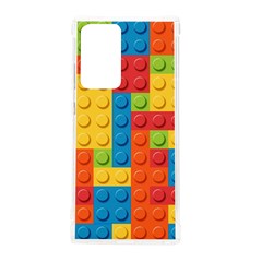 Lego Bricks, Colorful Dots Background Samsung Galaxy Note 20 Ultra Tpu Uv Case