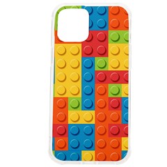 Lego Bricks, Colorful Dots Background Iphone 12 Pro Max Tpu Uv Print Case by kyorashop23