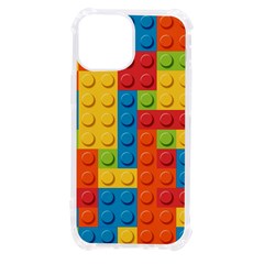 Lego Bricks, Colorful Dots Background Iphone 13 Mini Tpu Uv Print Case by kyorashop23