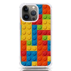 Lego Bricks, Colorful Dots Background Iphone 13 Pro Tpu Uv Print Case by kyorashop23