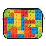 Lego Bricks, Colorful Dots Background Apple iPad 2/3/4 Zipper Cases Front