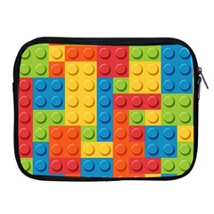 Lego Bricks, Colorful Dots Background Apple Ipad 2/3/4 Zipper Cases by kyorashop23