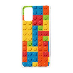 Lego Bricks, Colorful Dots Background Samsung Galaxy S20 Plus 6 7 Inch Tpu Uv Case by kyorashop23