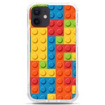 Lego Bricks, Colorful Dots Background iPhone 12 mini TPU UV Print Case	 Front